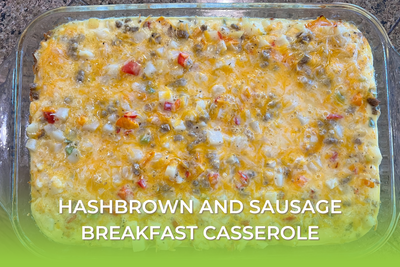 Hash Brown and Sausage Breakfast Casserole